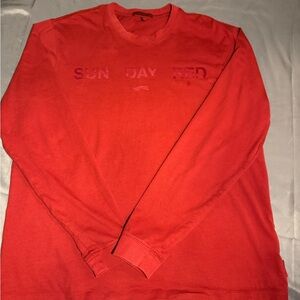 Sun Day Red Long Sleeve Tee